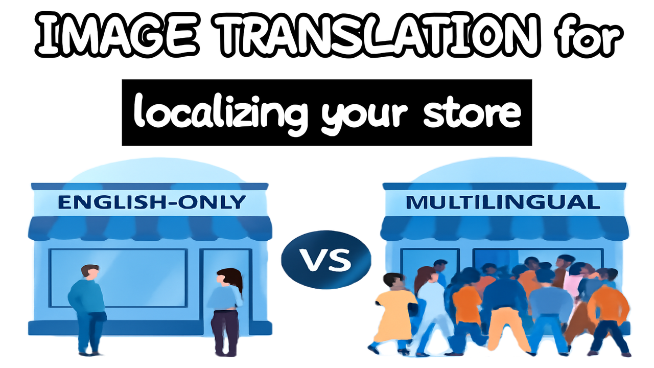 Cover image for Can’t Read, Won’t Buy：Image translation for localizing your store